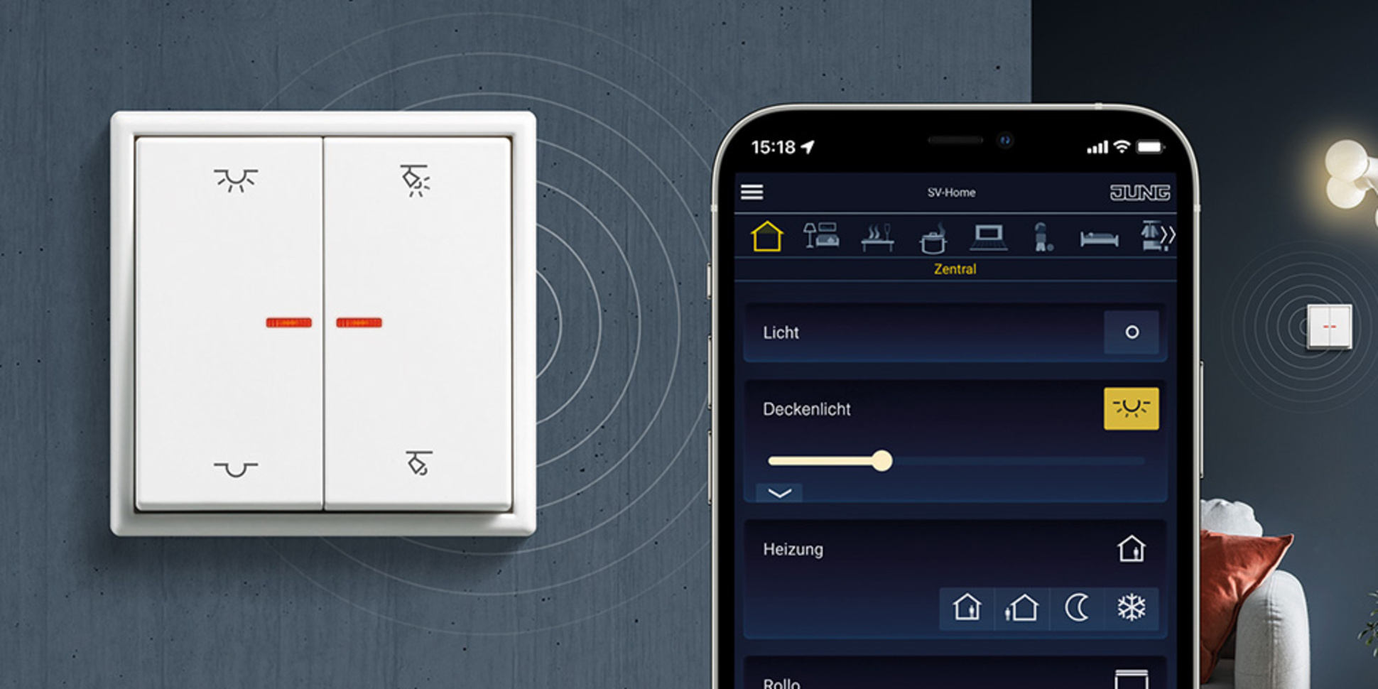 KNX RF Taster bei ALL IN ONE Elektro & IT Technologie GmbH in Frankfurt am Main